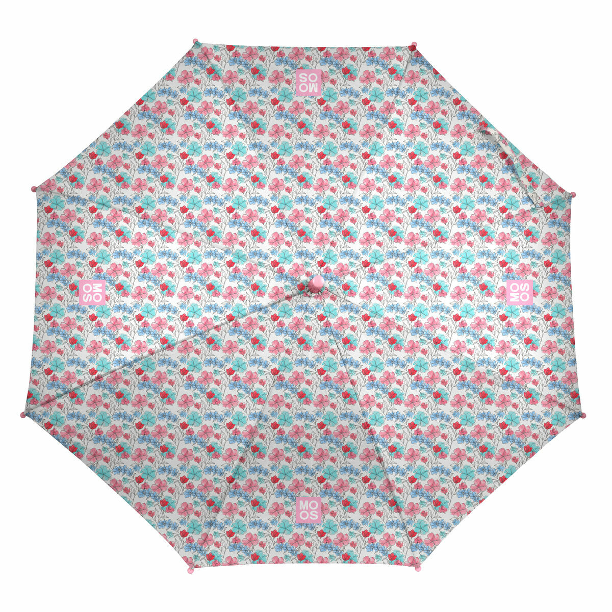 Paraply Moos Flores Multicolour Ø 86 cm - 3