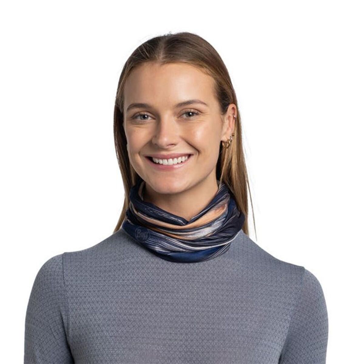 Nackvärmare Buff Original Ecostretch Arky Midnight Blå - 2