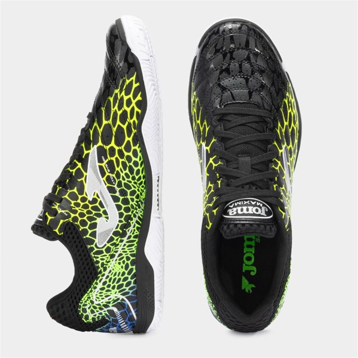Fotbollsskor för inomhusbruk för vuxna Joma Sport Maxima 2531 Svart - 2