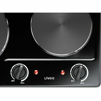 Elektrisk värmeplatta Livoo DOC168N 2500 W Svart