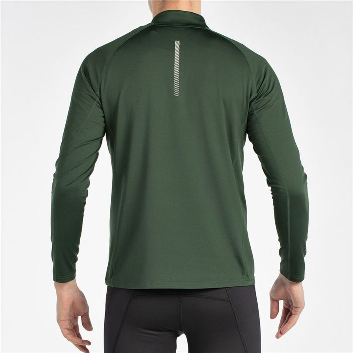 T-shirt med lång ärm Herr +8000 Truco Oliv - 2
