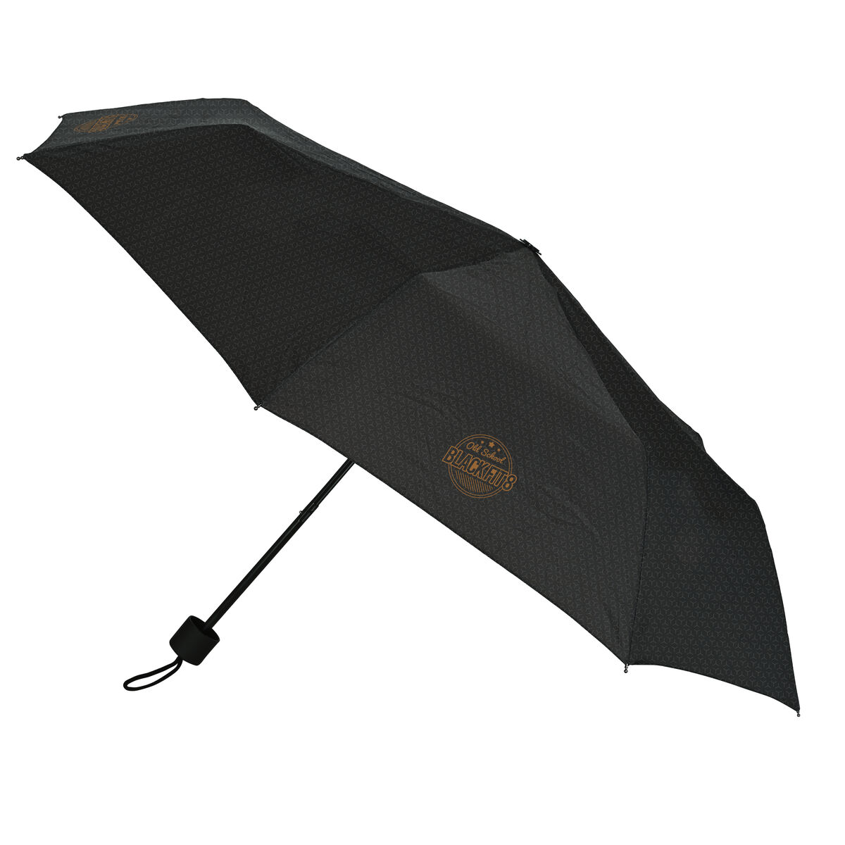 Hopfällbart paraply BlackFit8 Old school Svart Grå Ø 98 cm
