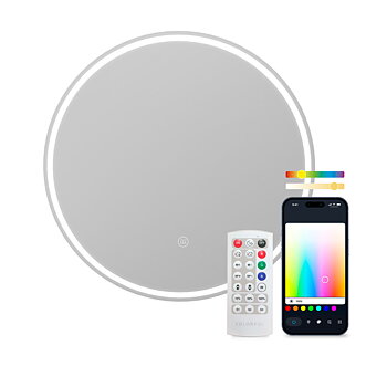 Badrumsspegel med LED-belysning KSIX Oasis E 36 W 1000 Lm