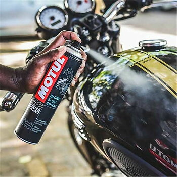 Silikonglansrengöring för motorcyklar Motul MTL103175 400 ml