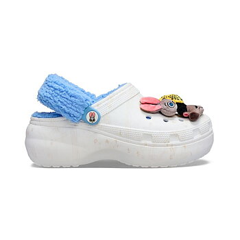 Träskor Crocs Zootopia Lined Platform Clog W Vit