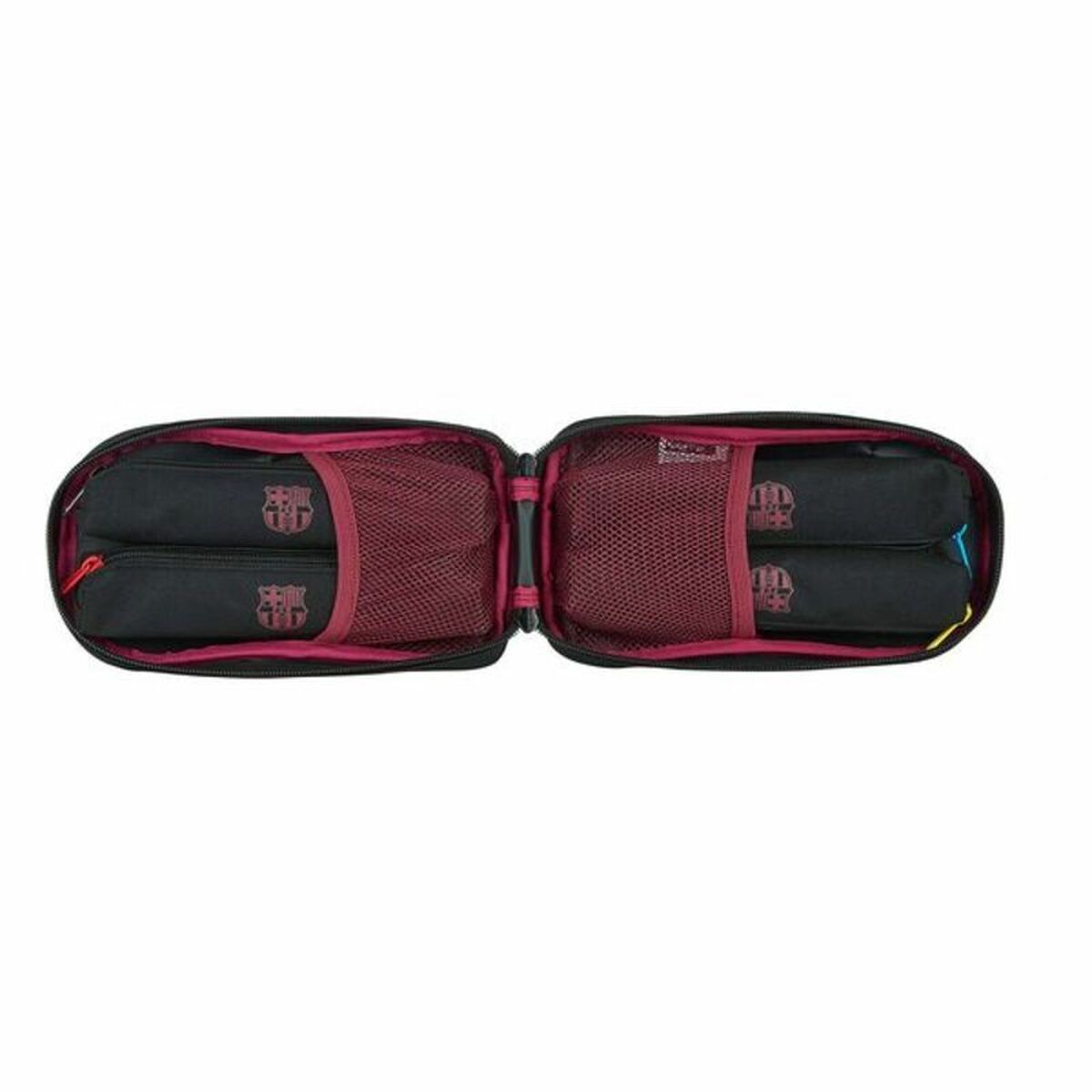 Pennfodral Ryggsäck F.C. Barcelona Svart 12 x 23 x 5 cm - 2