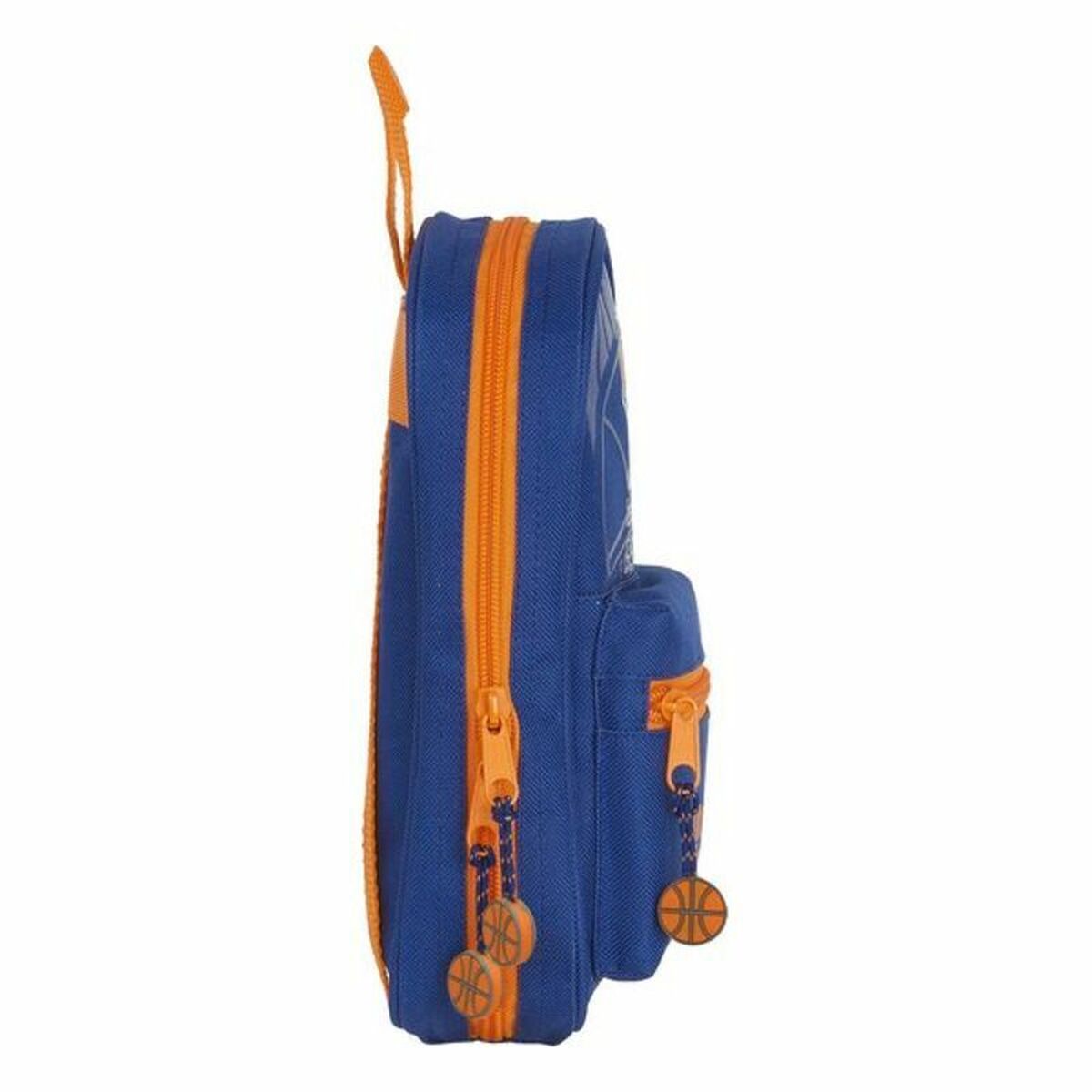 Pennfodral Ryggsäck Valencia Basket M847 Blå Orange 12 x 23 x 5 cm - 3