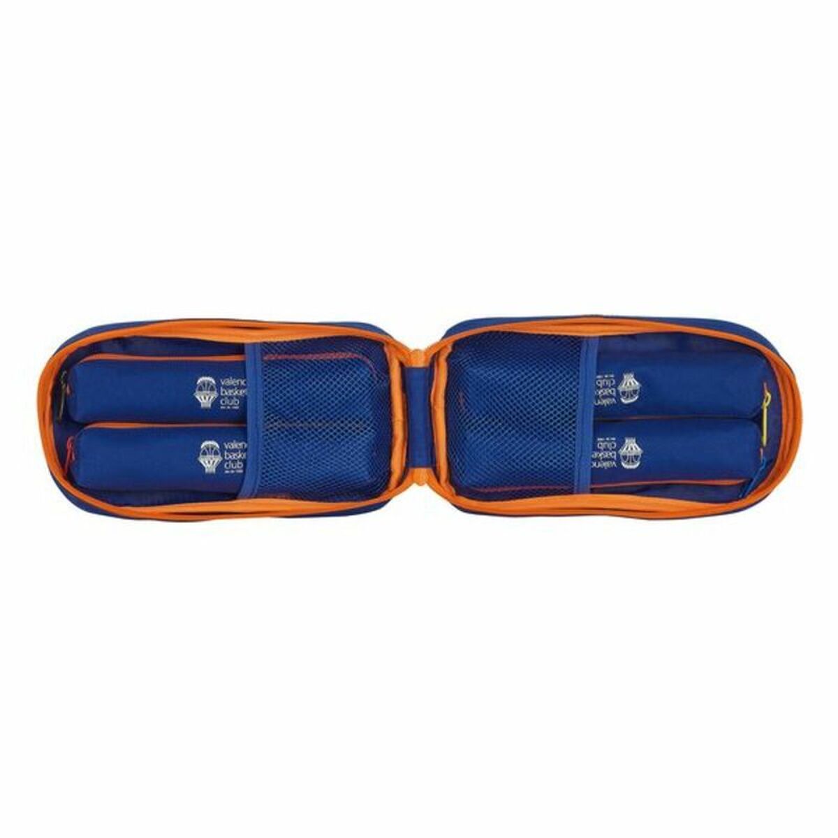 Pennfodral Ryggsäck Valencia Basket M847 Blå Orange 12 x 23 x 5 cm - 2