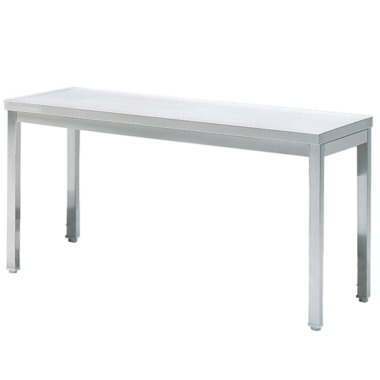 Arbetsbänk utan hylla, ej stående, 1600x700 mm