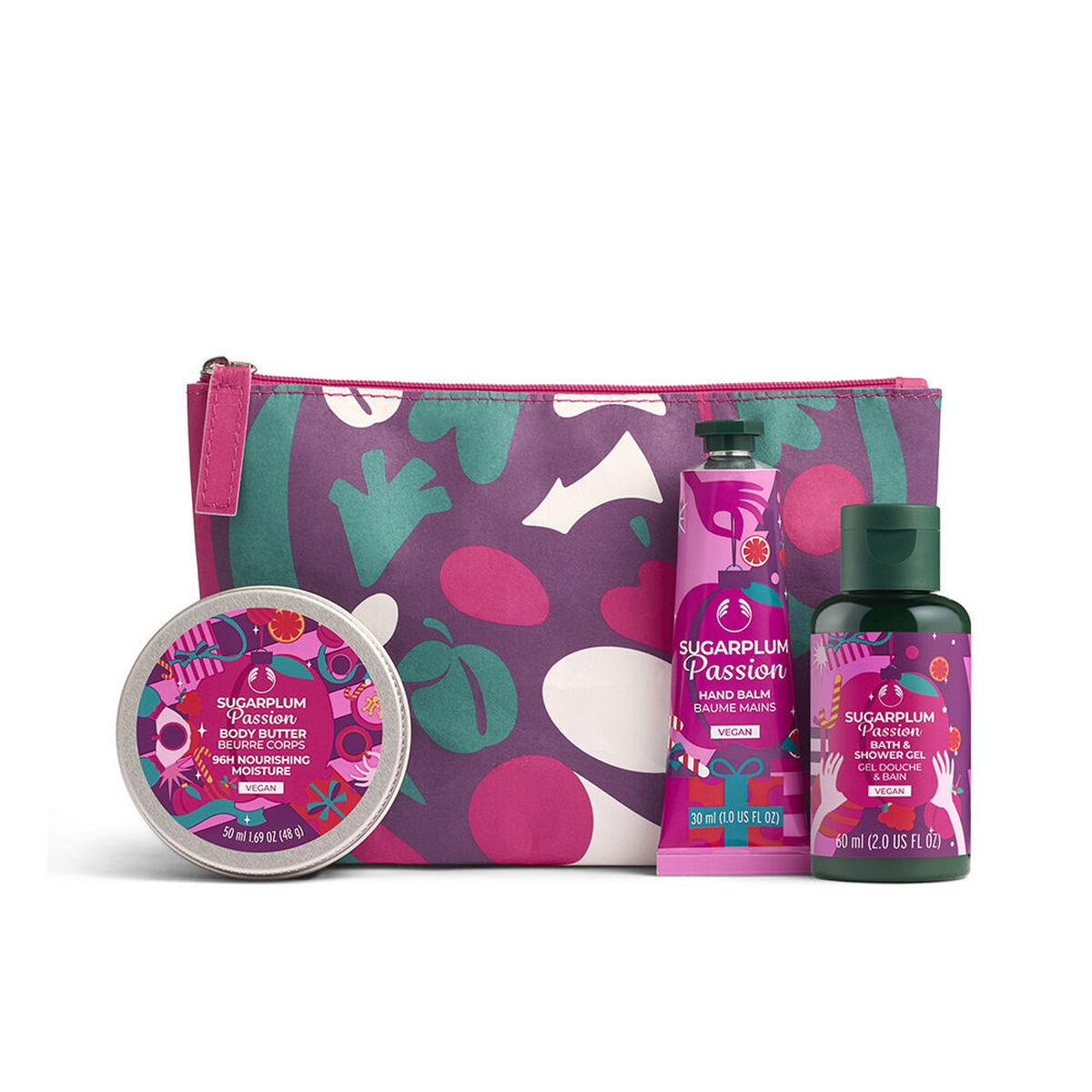 Kosmetikset Damer The Body Shop SUGARPLUM PASSION 3 Delar