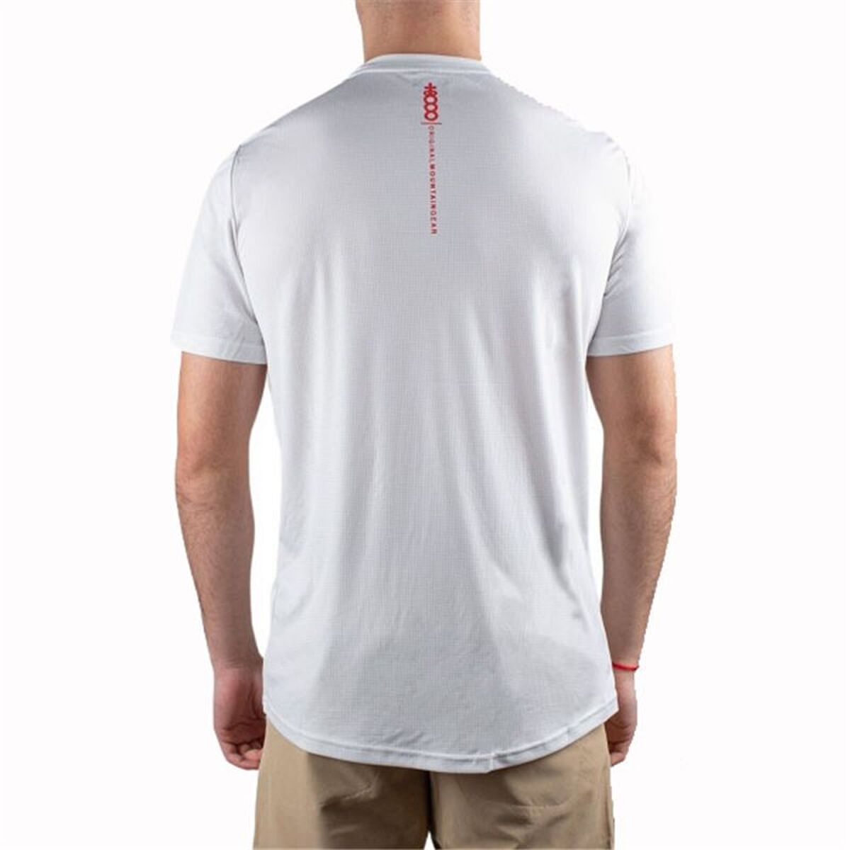 T-shirt med kortärm +8000 Usame Vit - 2