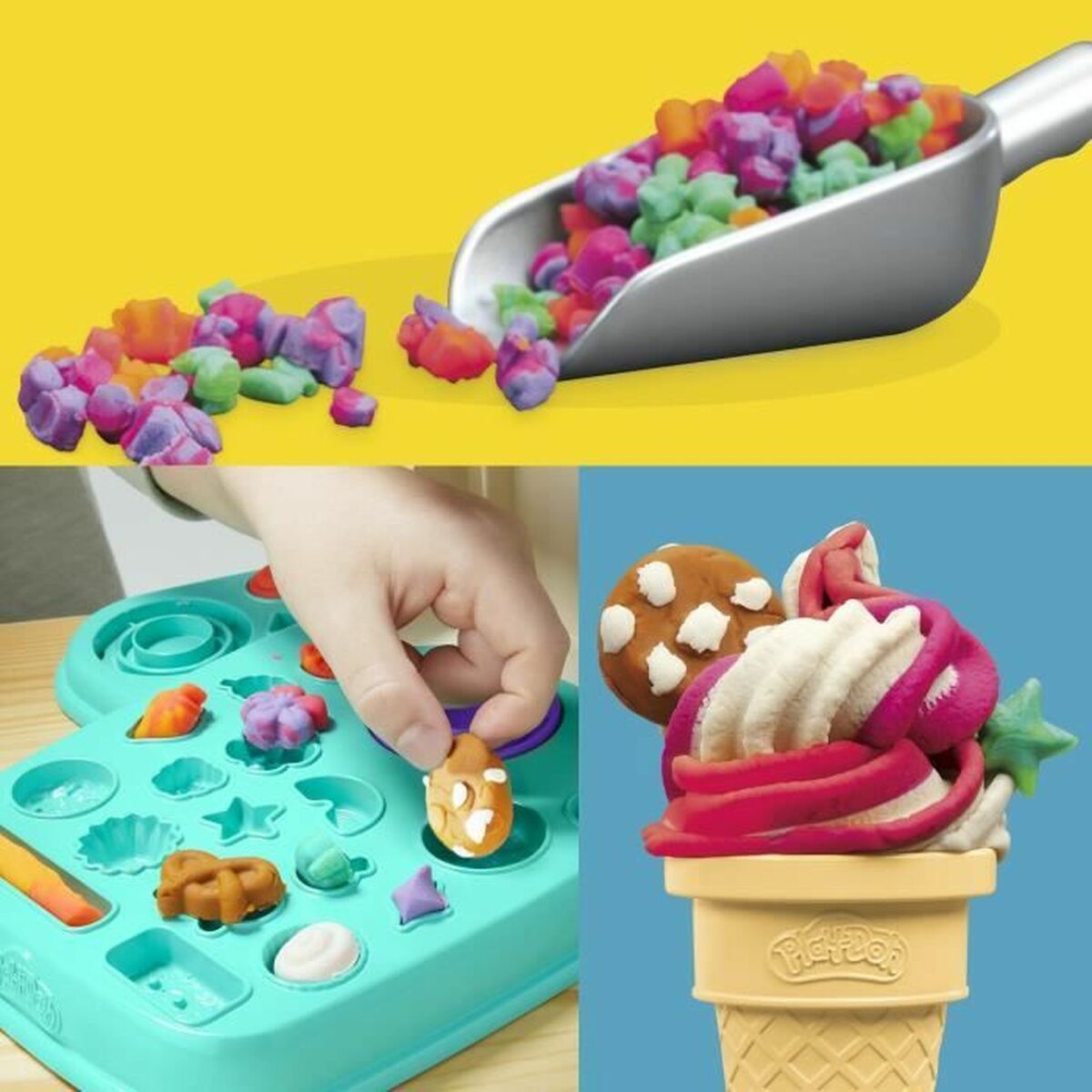 Modellera Spel Play-Doh Multicolour - 3
