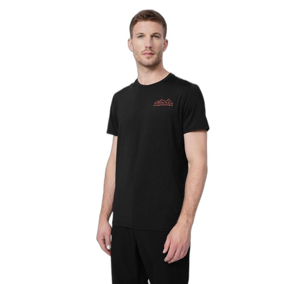 T-shirt med kortärm 4F Fnk M209 Svart