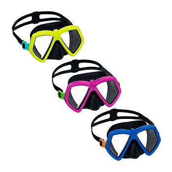 Bestway Barn Dykmask Med Anatomisk Rem Blandade Färger +3 år Strand och Pool 22011