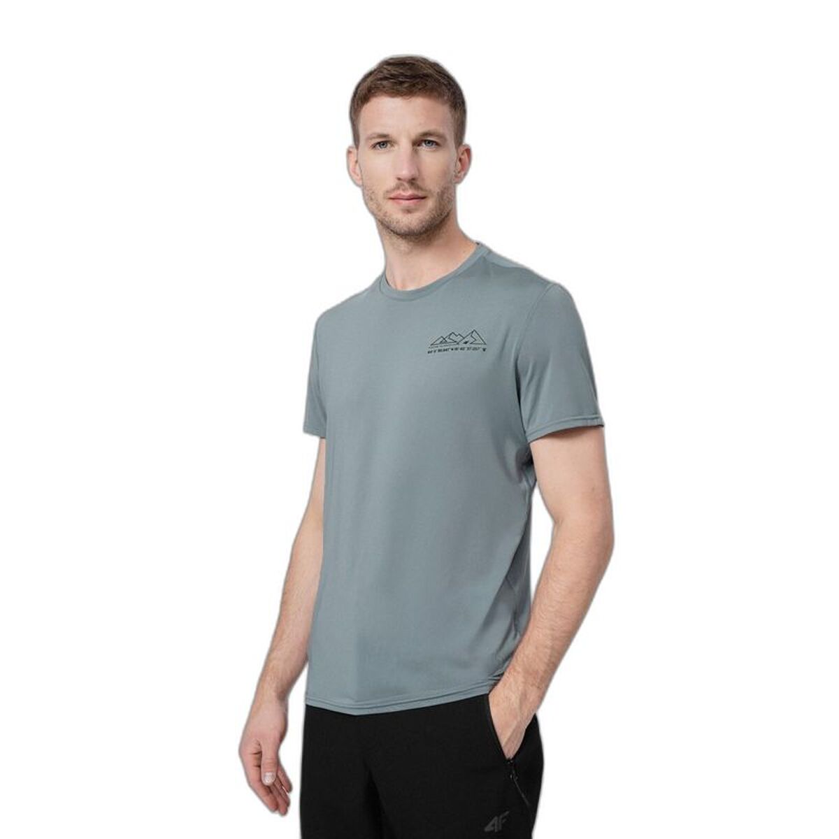 T-shirt med kortärm 4F Fnk M209 Grå