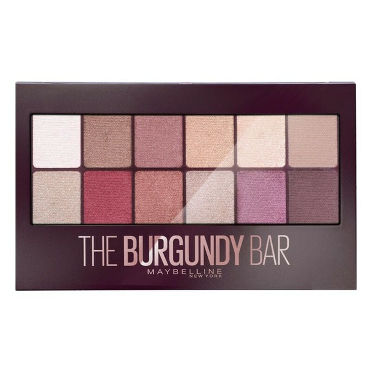 Ögonskuggspalett Maybelline The Burgundy Bar Nº 04-Burgundy 9,6 g