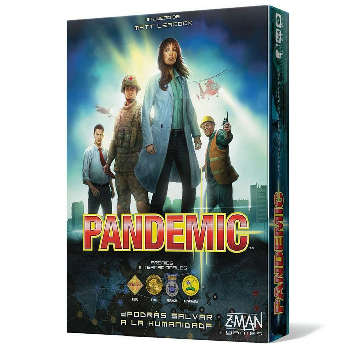 Sällskapsspel Pandemic Asmodee ZM7101ES (ES)
