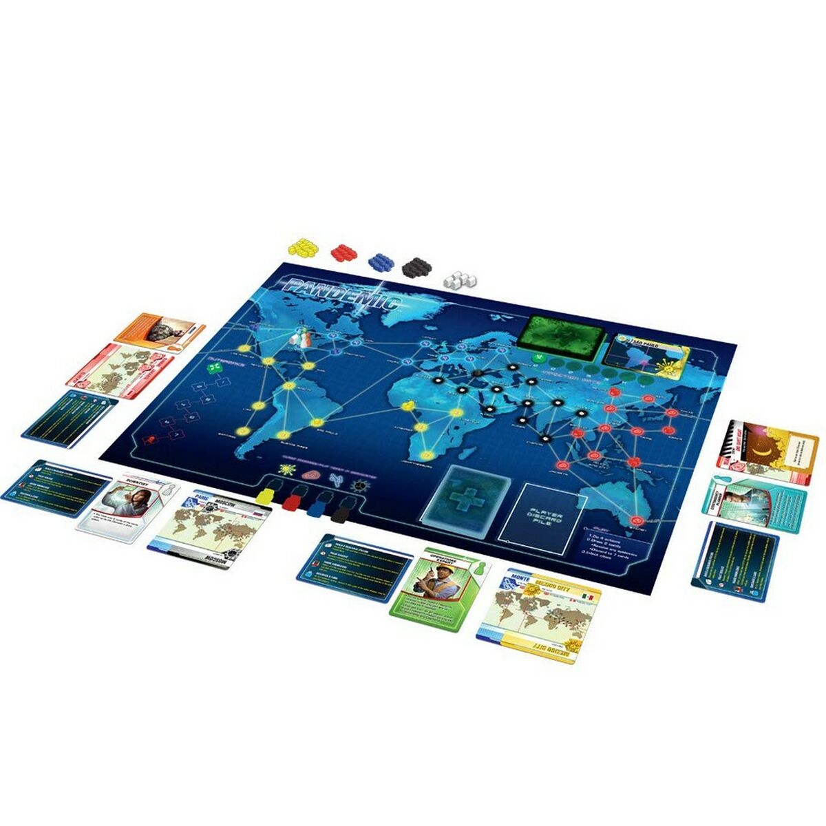 Sällskapsspel Pandemic Asmodee ZM7101ES (ES) - 2
