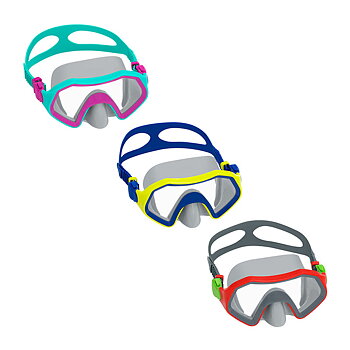 Bestway Dykmask för vuxna Anatomiskt band Olika färger +14 år Strand och Pool 22044