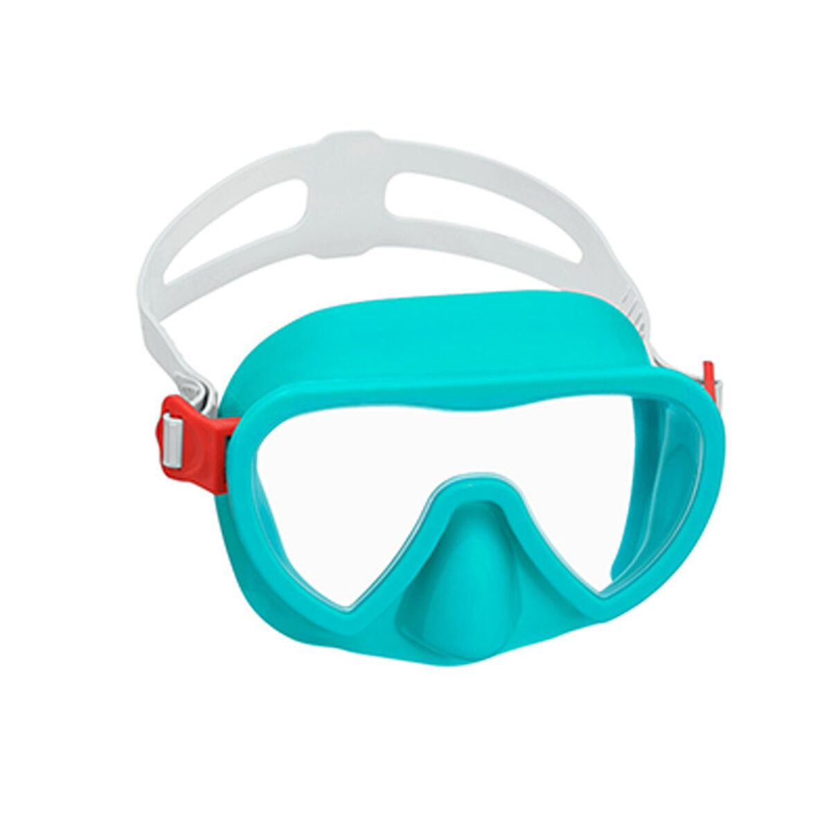 Bestway dykmask för vuxna med anatomisk rem, blandade färger +14 år strand och pool 22052 - 2