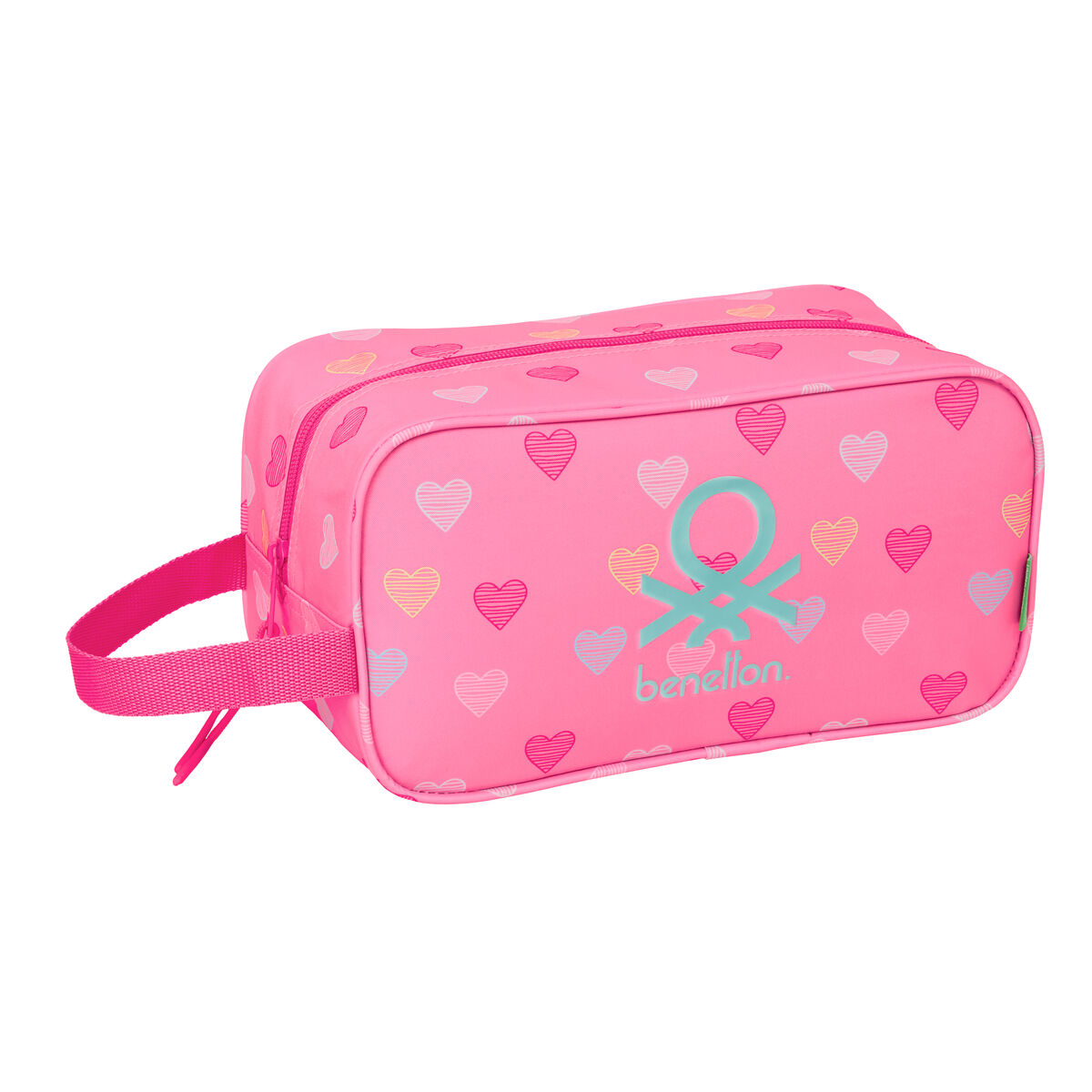 Skoförvaring Benetton Heart Rosa 29 x 15 x 14 cm