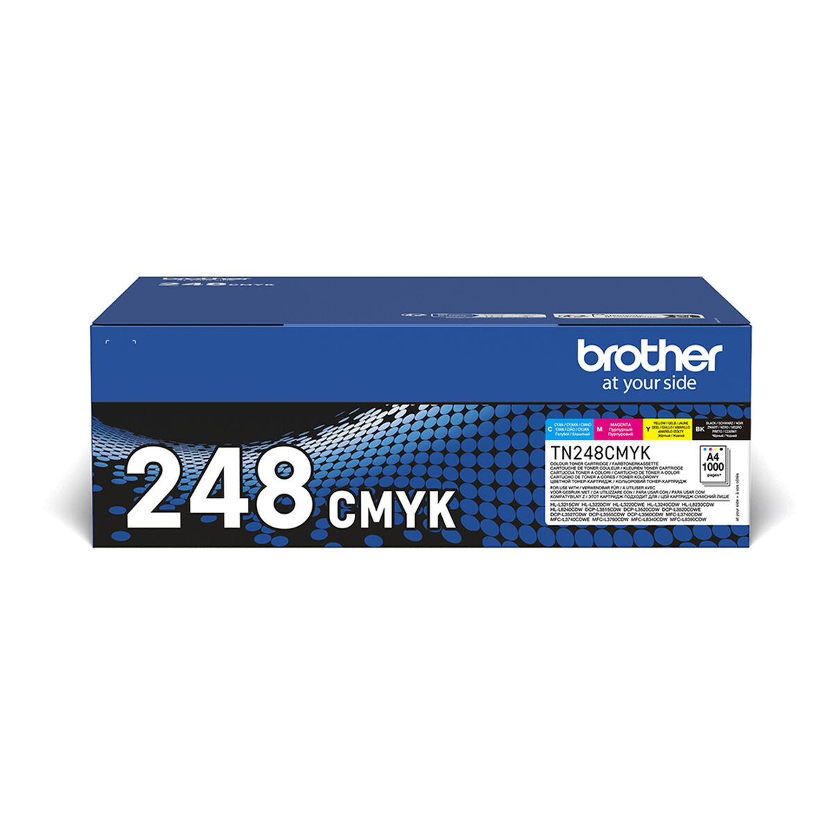 Toner Brother TN248VAL Gul (4 antal)