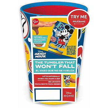 Glas Mickey Mouse Cool Stuff 470 ml Plast