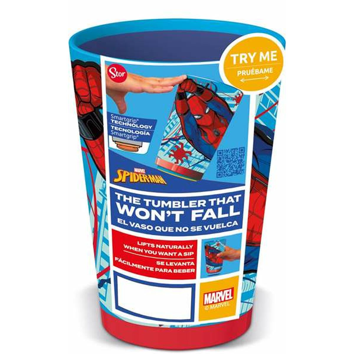 Glas Spider-Man Dimension 470 ml Plast - 2