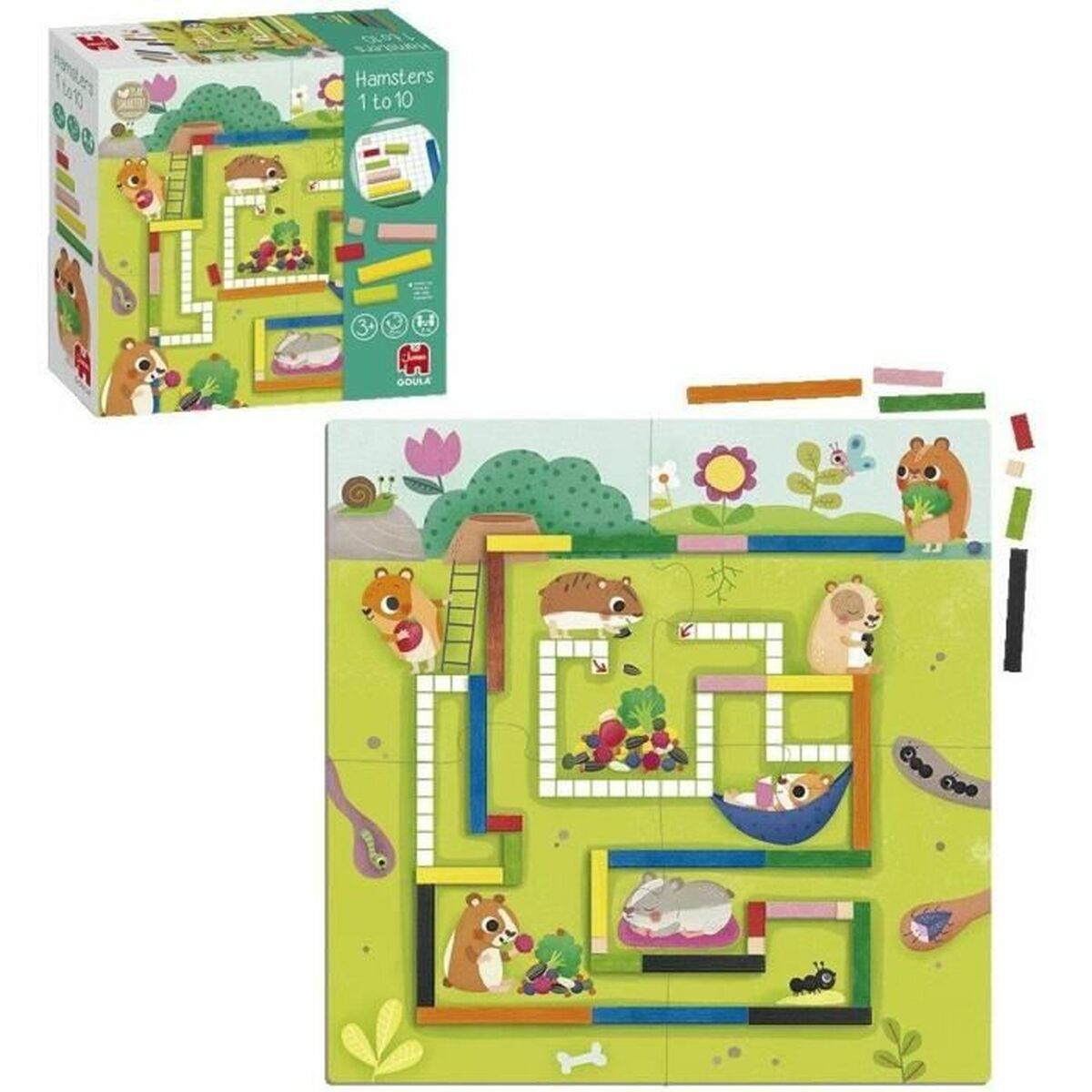 Utbildningsspel Goula hamsters - 2