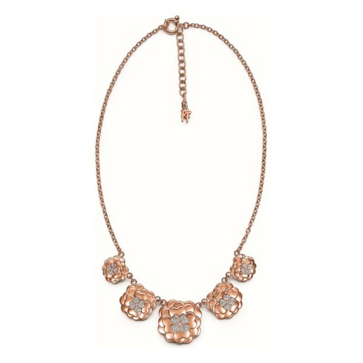 Damhalsband Folli Follie 3N14T028RC 45 cm