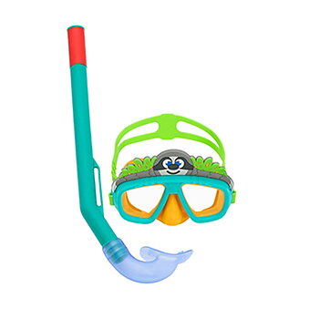 Bestway Set Mask och Tub Vuxen Spolvälv Färgsorterad +14 år Strand och Pool 24053