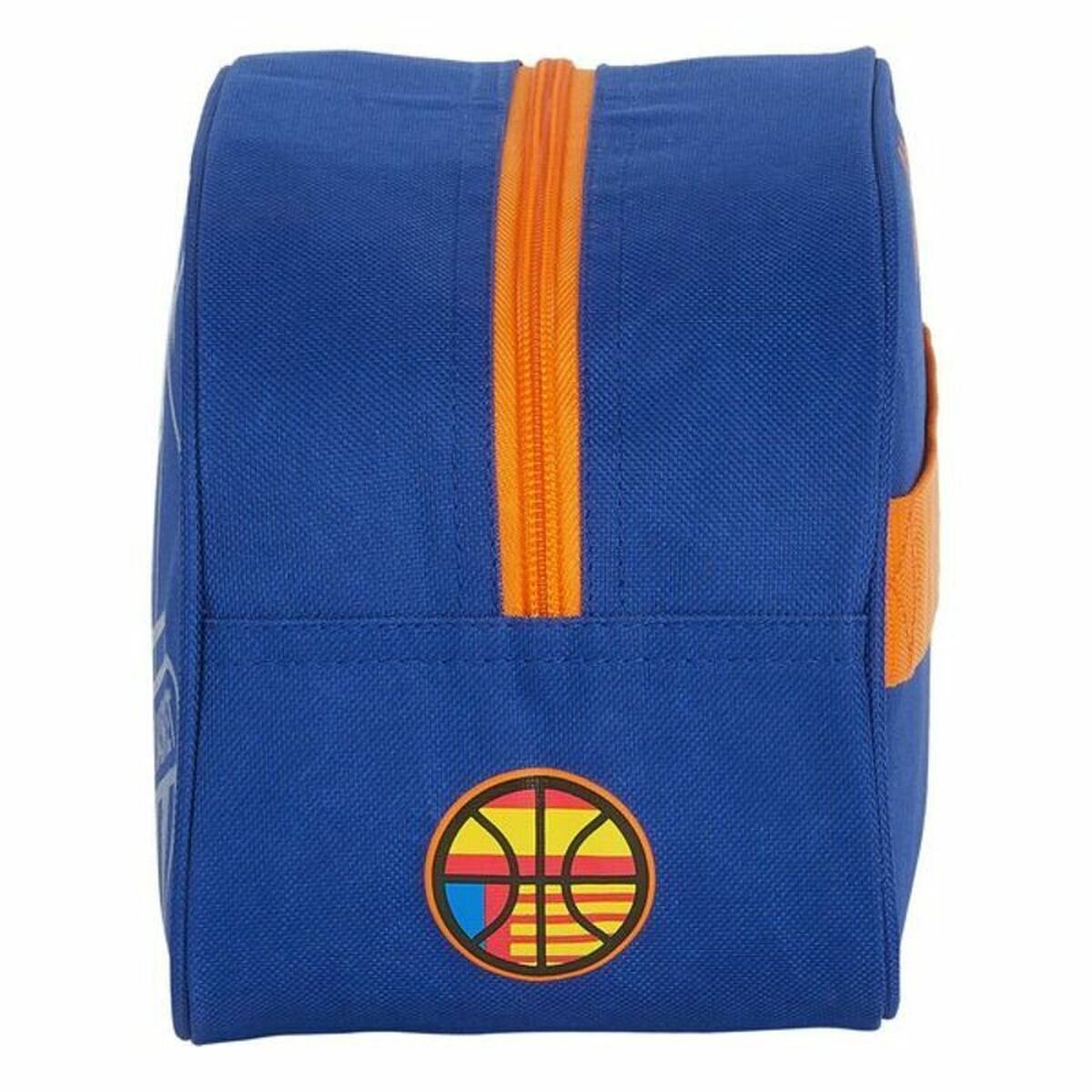 Skolnecessär Valencia Basket M248 Blå Orange 26 x 15 x 12 cm - 3