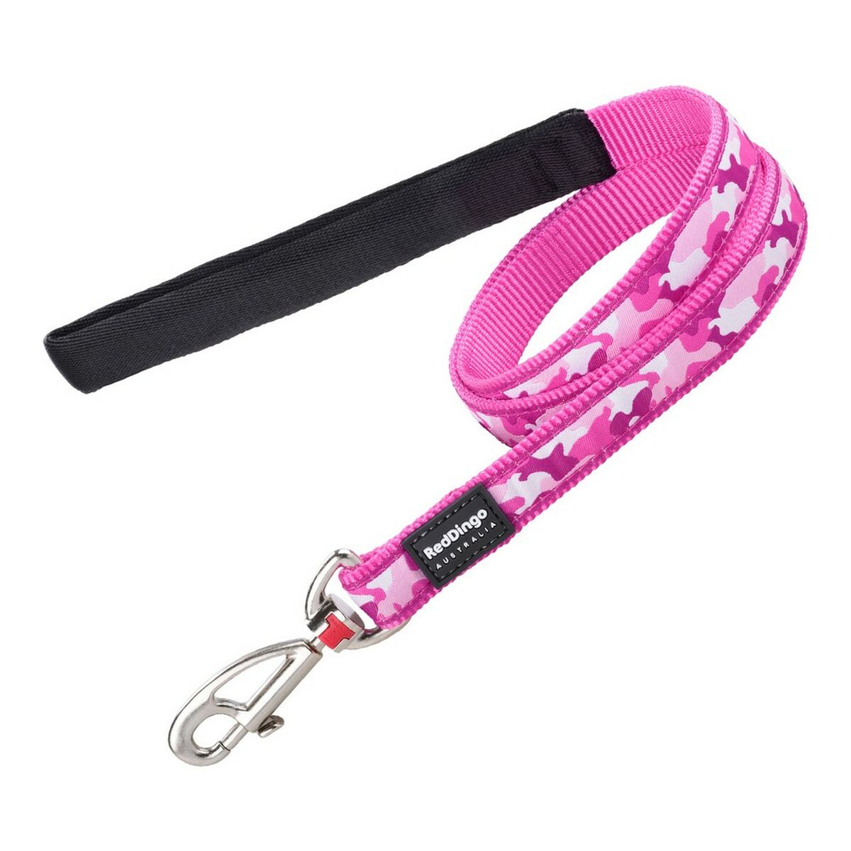 DoHundkoppel Red Dingo Kamouflage Fuchsia (1,5 x 120 cm)