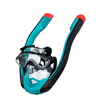Bestway Snorkel Dubbelrör Avluftsventil Antifog L/XL +12 År Strand och Pool 24058