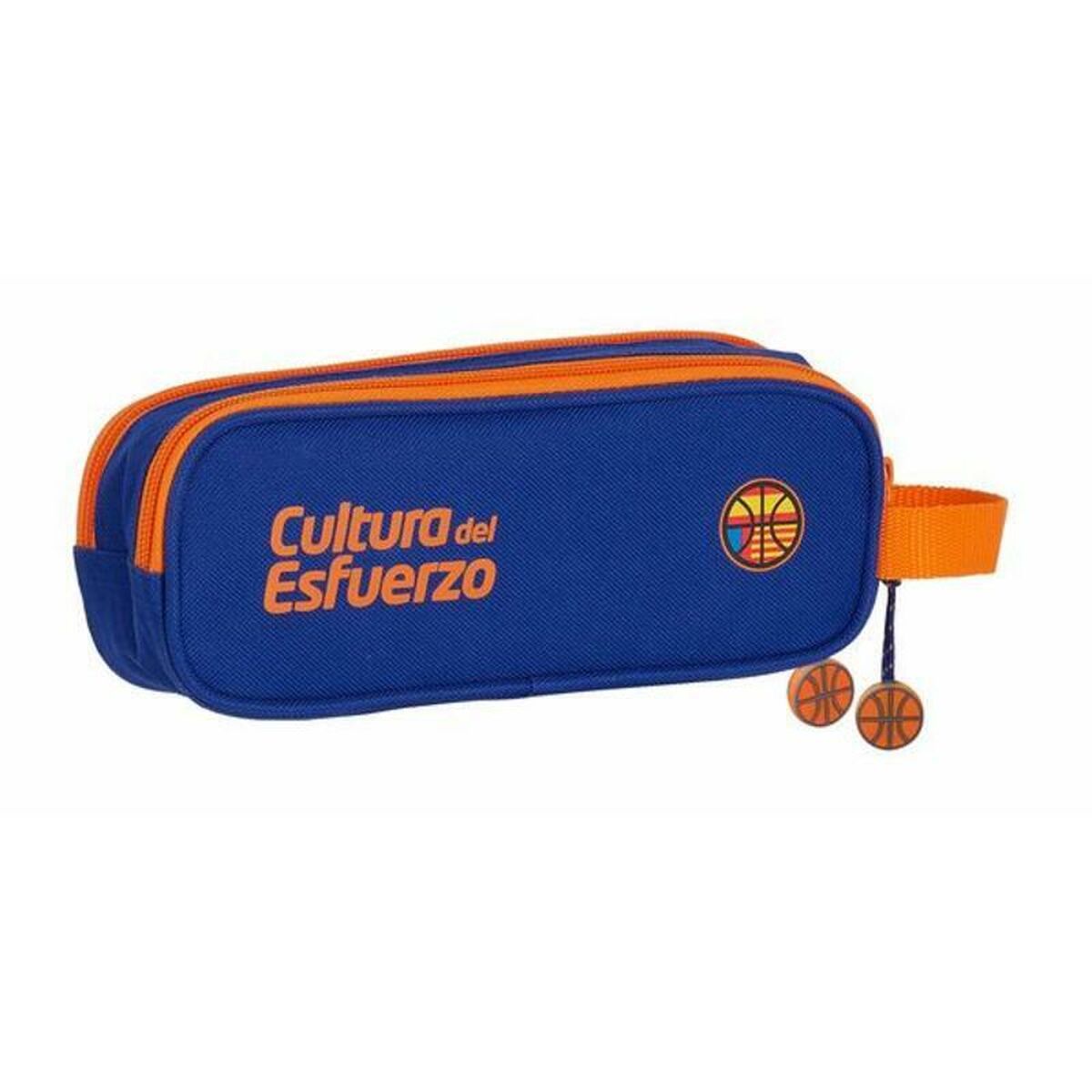 Bag Valencia Basket M513 Blå Orange (21 x 8 x 6 cm) - 2