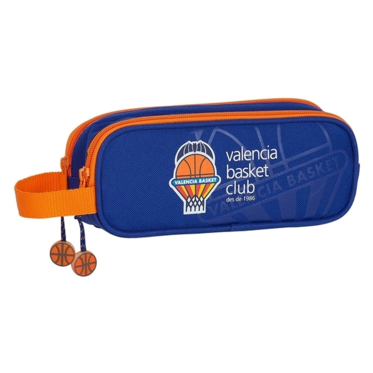 Bag Valencia Basket M513 Blå Orange (21 x 8 x 6 cm)