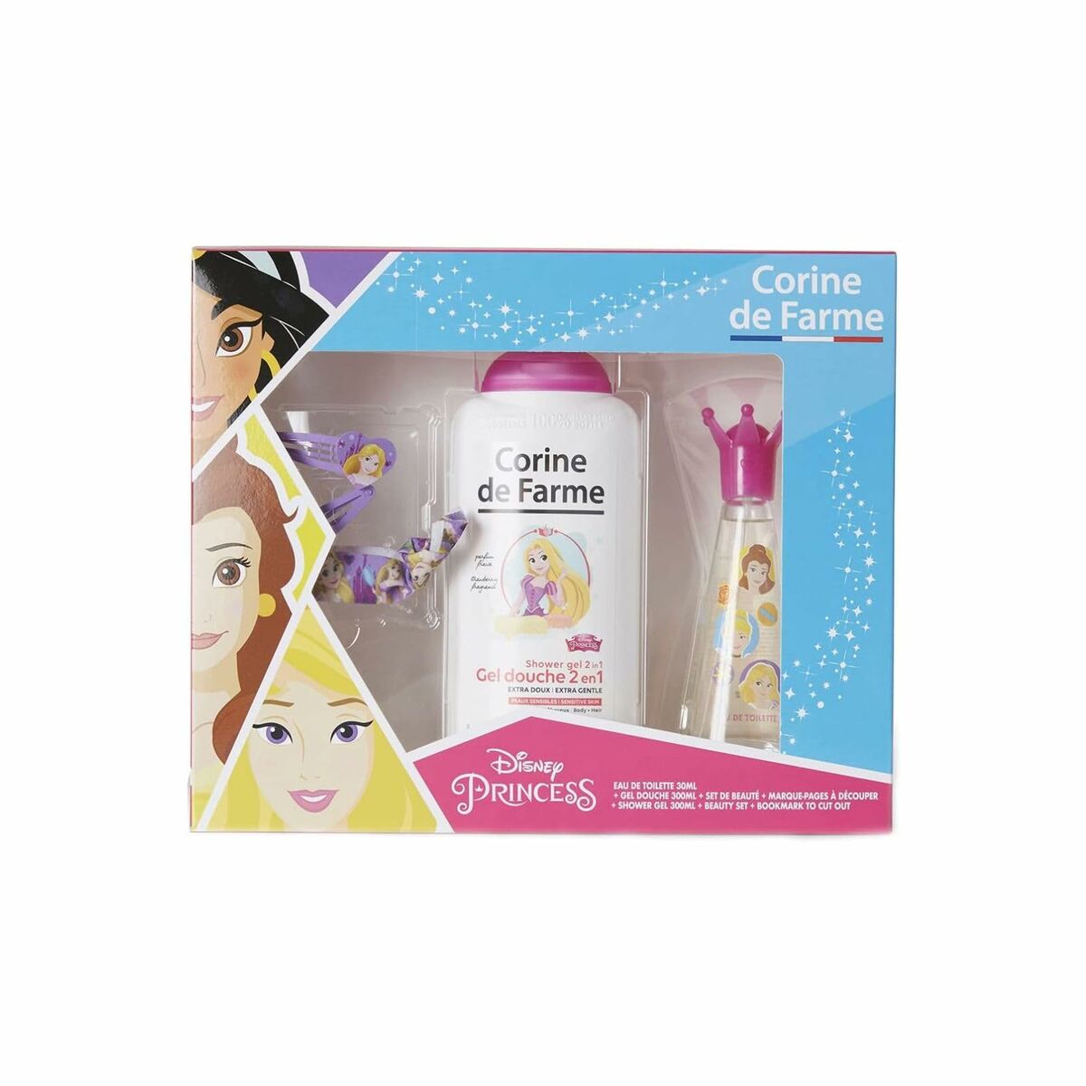 Barnparfym Corine de Farme PRINCESS 30 EDT 3 Delar - 2