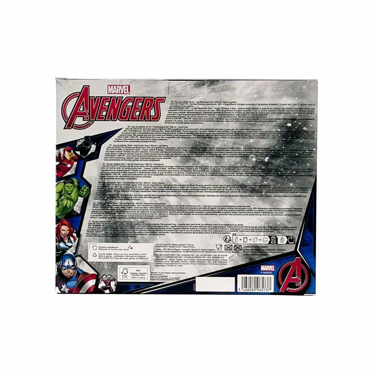 Barnparfym Corine de Farme Avengers 50 EDT 300 ml 3 Delar - 2