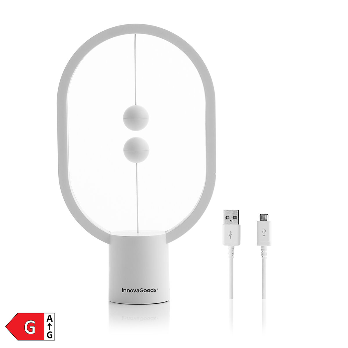 Balanslampa med magnetbrytare Magilum InnovaGoods Vit 3 W (Renoverade C)
