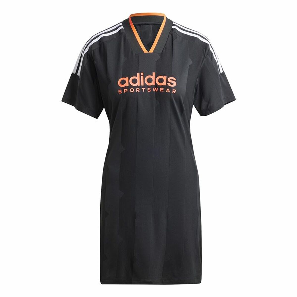 Klänning Adidas Tiro Cut 3 Bandas Jacquard Svart
