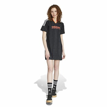 Klänning Adidas Tiro Cut 3 Bandas Jacquard Svart