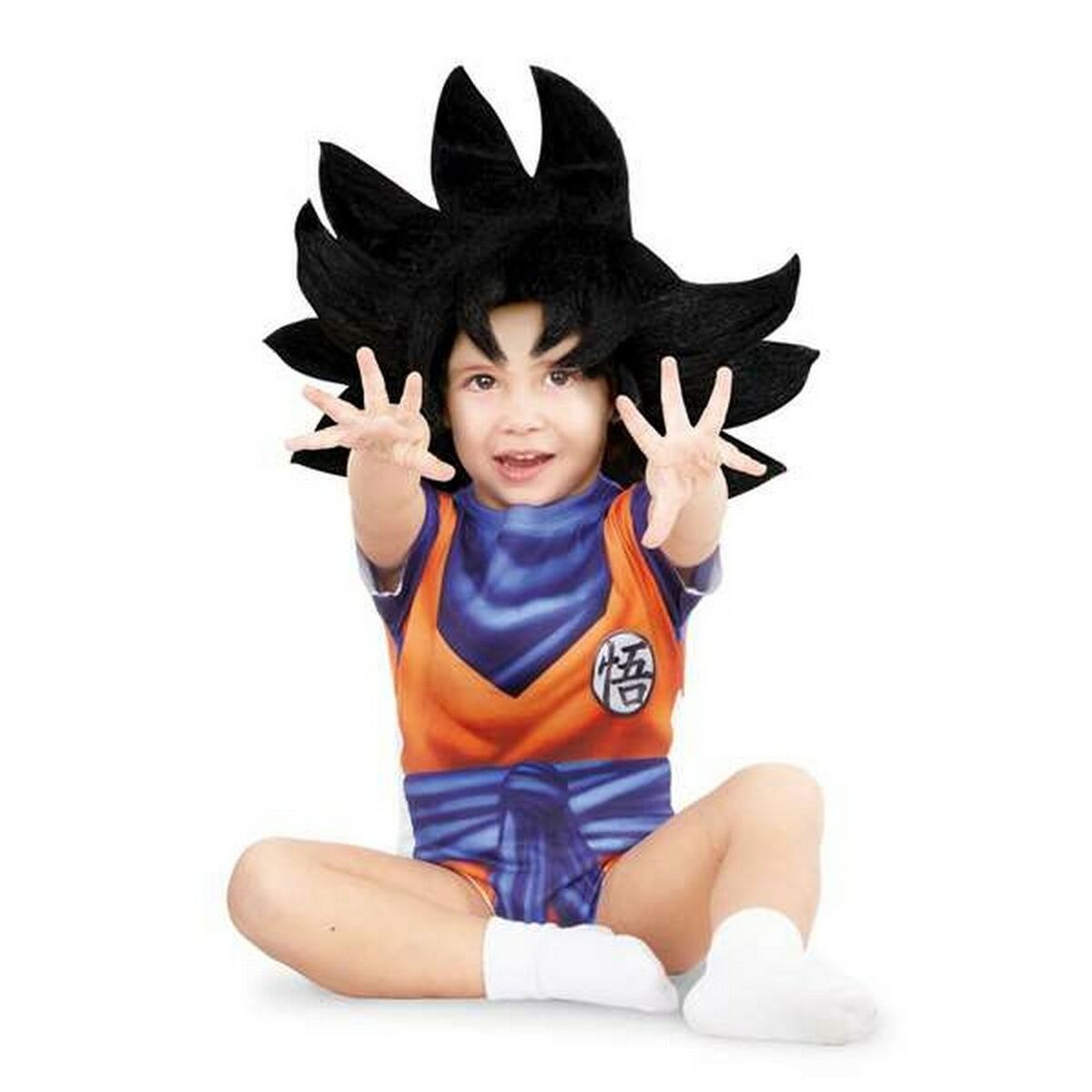 Maskeraddräkt bebis My Other Me Goku Trikåer