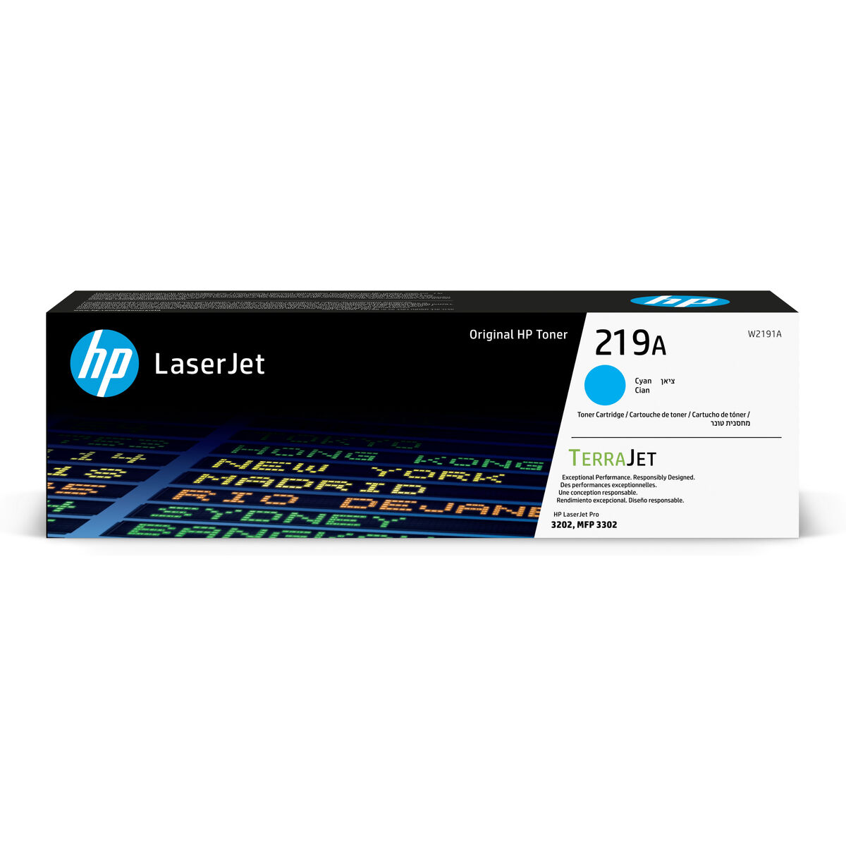 Toner HP W2191A Turkos