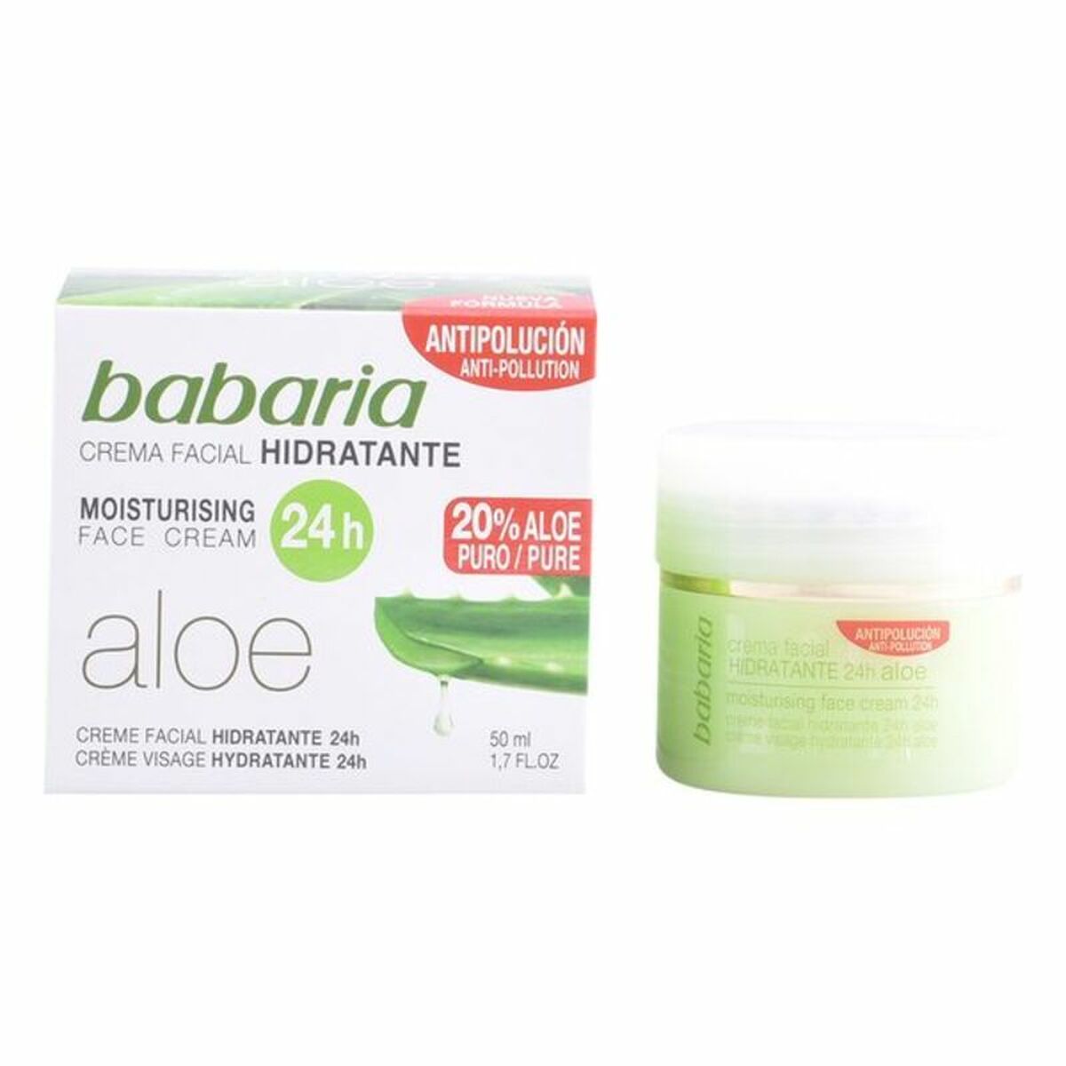 Närande kräm Babaria Aloe Vera 50 ml