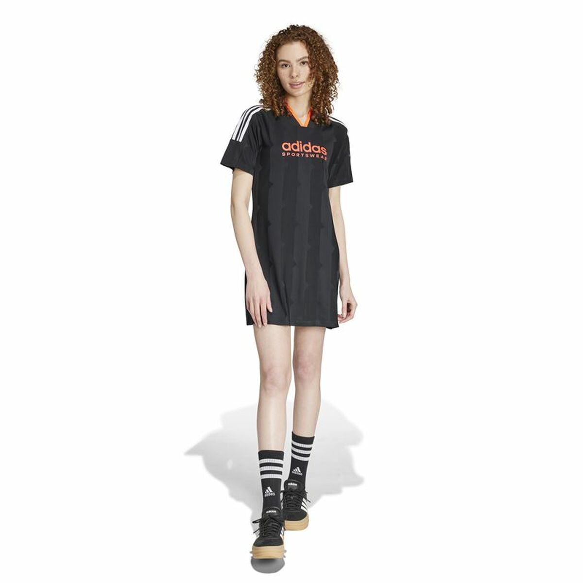 Klänning Adidas Tiro Cut 3 Bandas Jacquard Svart - 2