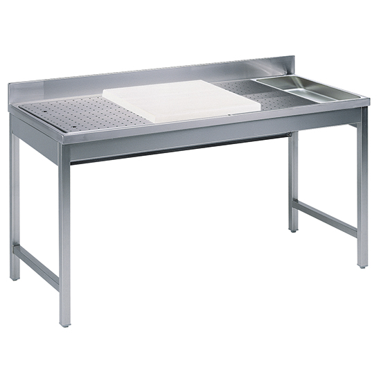 Beredningsbord för fisk, w 1800 mm