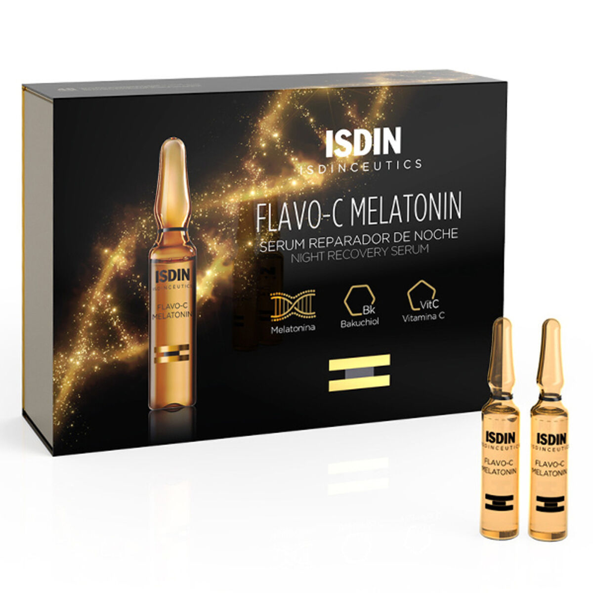 Återställande nattserum Isdin Isdinceutics C 2 ml