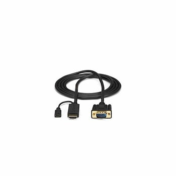Kabel HDMI Startech HD2VGAMM3 0,9 m Micro-USB VGA