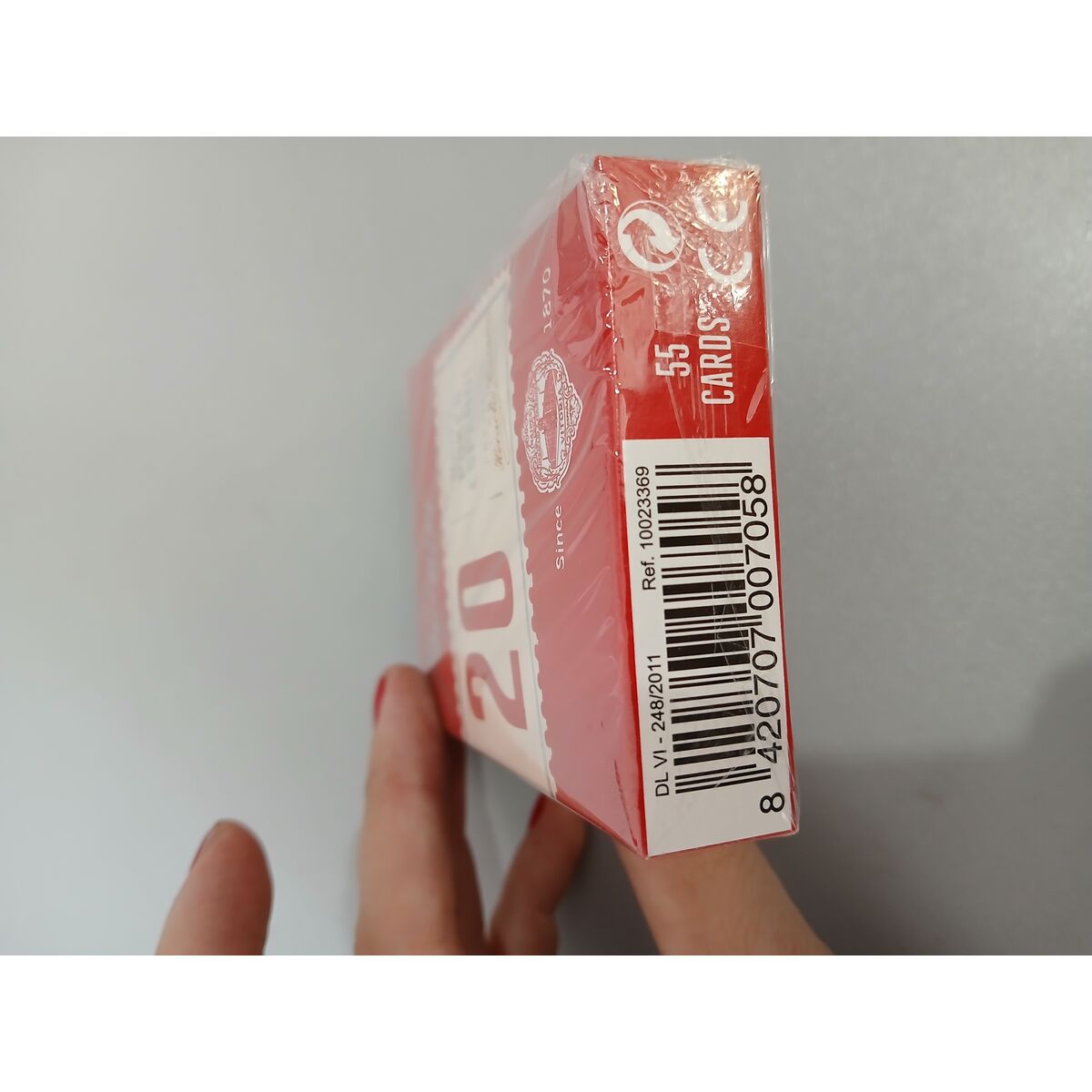 Paket med pokerkort (55 kort) Fournier Nº20 - 2