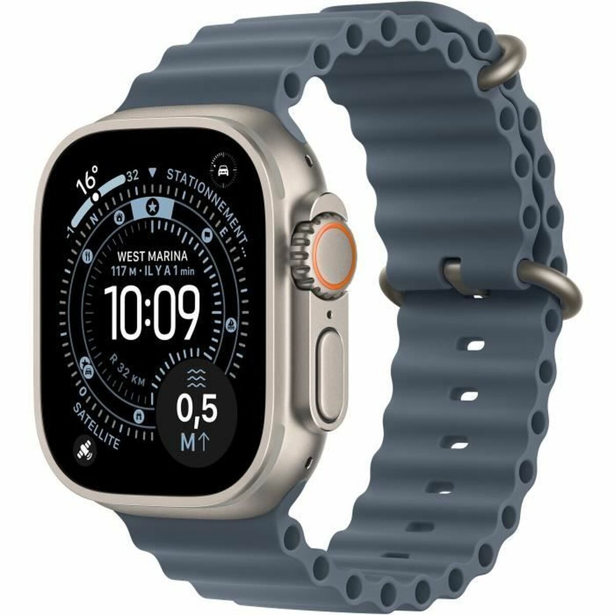 Smartklocka Apple MEWH4QL/A Blå 49 mm